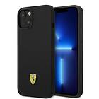 Ferrari FEHMSIP14MBK iPhone 14 Plus 6,7 czarny/black hardcase Silicone Metal Logo Magsafe