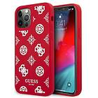 Guess GUHCP12LLSPEWRE iPhone 12 Pro Max czerwony/red hard case Peony Collection