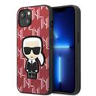 Karl Lagerfeld iPhone 13 mini Monogram Ikonik Patch KLHCP13SPMNIKPI
