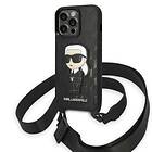 Karl Lagerfeld KLHCP14LSTKMK iPhone 14 Pro Monogram Ikonik Patch