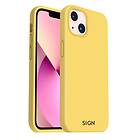 SiGN Liquid Silicone Case iPhone 14 Plus Gul