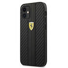 Ferrari FESNECHCP12SBK iPhone 12 mini 5,4 hardcase On Track PU Carbon