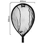 Black Magic Short Handle Landing Net Svart