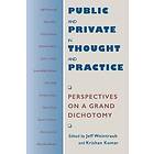 Jeff Weintraub: Public and Private in Thought Practice