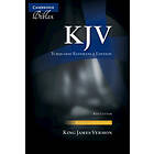 KJV Turquoise Reference Bible, Black Calf Split Leather, Red-letter Text, KJ674:XR