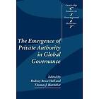 Rodney Bruce Hall: The Emergence of Private Authority in Global Governance