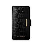 iDeal of Sweden Plånboksfodral iPhone 12 MINI Jet Black Croco