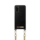 iDeal of Sweden Mobilhalsband Galaxy S20 Jet Black Croco