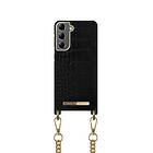 iDeal of Sweden Mobilhalsband Galaxy S21 Jet Black Croco