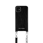 iDeal of Sweden Statement Necklace iPhone 11/XR Platinum Black