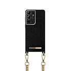 iDeal of Sweden Mobilhalsband Galaxy S21 Ultra Jet Black Croco
