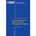 Davide S Giannoni, Maurizio Gotti: Corpus Analysis for Descriptive and Pedagogical Purposes