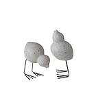 DBKD Dekoration Swedish Birds 2-set Natur