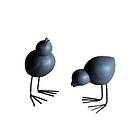 DBKD Swedish Birds påskdekoration 2-pack Black