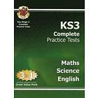 CGP Books, CGP Books: KS3 Complete Practice Tests Maths, Science &; English