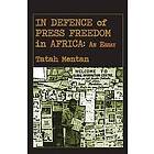 Tatah Mentan: In Defence of Press Freedom in Africa