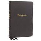 Thomas Nelson: KJV, Thinline Bible, Large Print, Genuine Leather, Black, Red Letter, Comfort Print