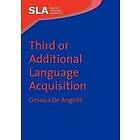 Gessica De Angelis: Third or Additional Language Acquisition