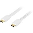 Deltaco Gold Flat HDMI - HDMI High Speed with Ethernet 5m