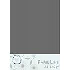 Creativ Company Paper Line Papper A4 180g Grå 10 Blad