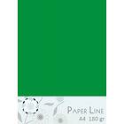 Creativ Company Paper Line Papper A4 180g Grön 10 Blad