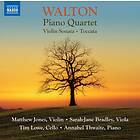 Matthew Jones - Walton: Piano Quartet; Violin Sonata; Toccata For & CD