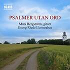 Mats Bergström - Psalmer Utan Ord CD