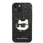 Karl Lagerfeld KLHCP14MG2CPK iPhone 14 Plus Glitter Choupette Patch