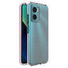 Xiaomi Redmi Spring A-One Brand Case cover gel TPU med 5G Skal färgad ram för LjusRosa 10