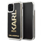 Karl Lagerfeld iPhone 11 Pro logo Glitter KLHCN58KAGBK