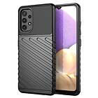 Samsung Thunder A-One Brand Case flexibelt Flexible pansarskal Skal till Galaxy A32 5G svart
