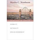 Martha C Nussbaum: Frontiers of Justice