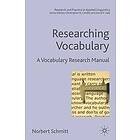 N Schmitt: Researching Vocabulary