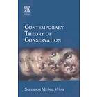 Salvador Munoz-Vinas: Contemporary Theory of Conservation