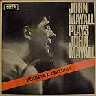 John Mayall John Mayall Plays LP