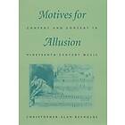 Christopher Alan Reynolds: Motives for Allusion