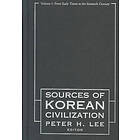 Peter Lee: Sourcebook of Korean Civilization