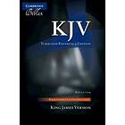 : KJV Turquoise Reference Bible, Black Goatskin Leather, Red-letter Text, KJ676: