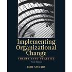 Bert Spector: Implementing Organizational Change