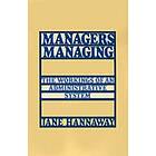 Jane Hannaway: Managers Managing