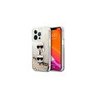 Karl Lagerfeld KLHCP13XKICGLD iPhone 13 Pro Max Liquid Glitter Head