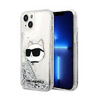 Karl Lagerfeld iPhone 14 Plus Glitter Choupette Head