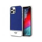 Collection Mini iPhone 12/12 Pro granatowy/navy hard case Stripe MIHCP12MPCUBISUR