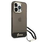 Guess iPhone 14 Pro Translucent Pearl Strap GUHCP14LHGCOHK