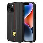 Ferrari iPhone 14 Plus Embossed Stripes