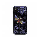 NXE NXE iPhone X TPU-Skal - Purple Bee