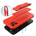 Samsung Repfodral Silikon Lanyard Cover Handväska Lanyard Strap För Samsung Galaxy A23 Röd