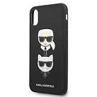 Karl Lagerfeld iPhone XS Saffiano KLHCI65SAKICKCBK