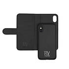 Apple Rvelon RV iPhone X/XS Flip Plånboksfodral Stand Svart Black