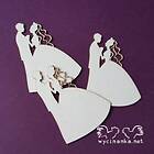 Diverse Chipboard Die Cuts - Married Couples